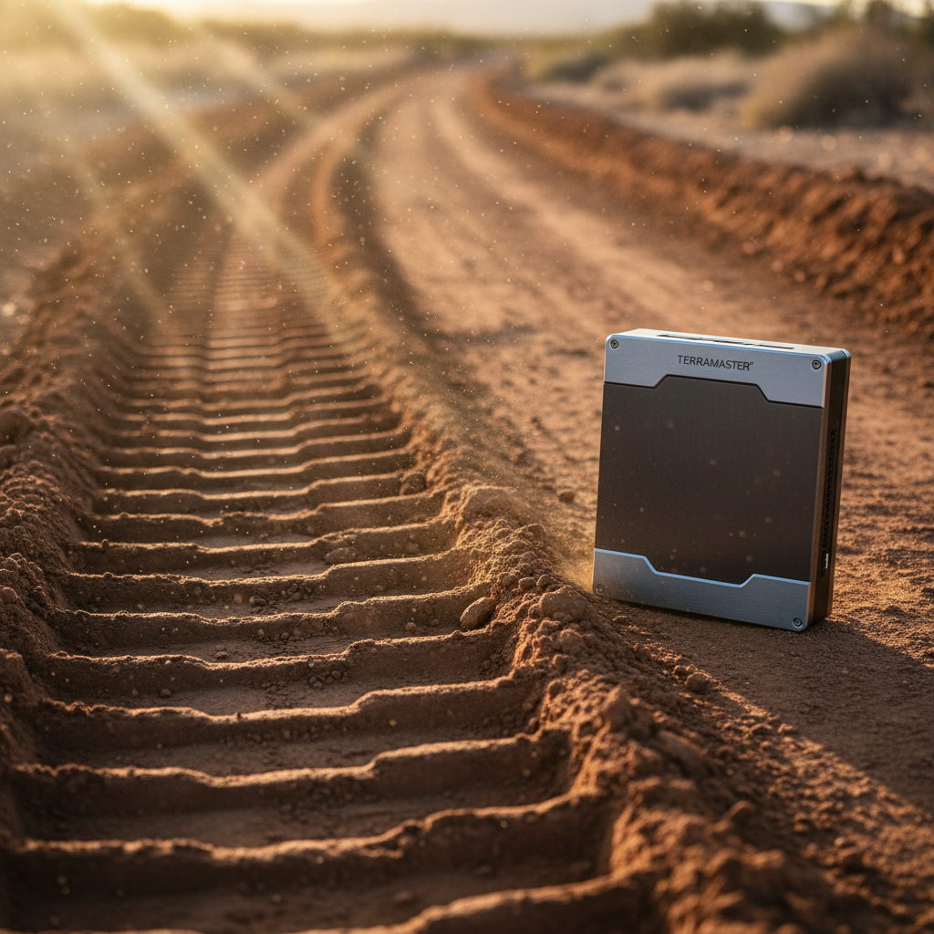 How Terramaster D1 SSD Enclosure Survived a Bulldozer