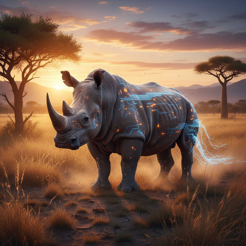 How Google AI & Pietersen Are Changing Rhino Conservation