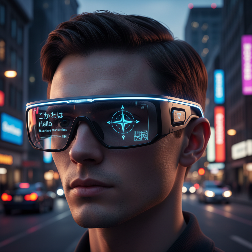 How Google's AI Glasses Put Info Right In Your Sight