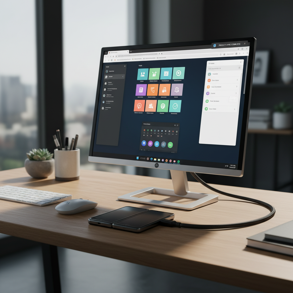 How Razr Fold's Desktop Mode Replaced My Laptop