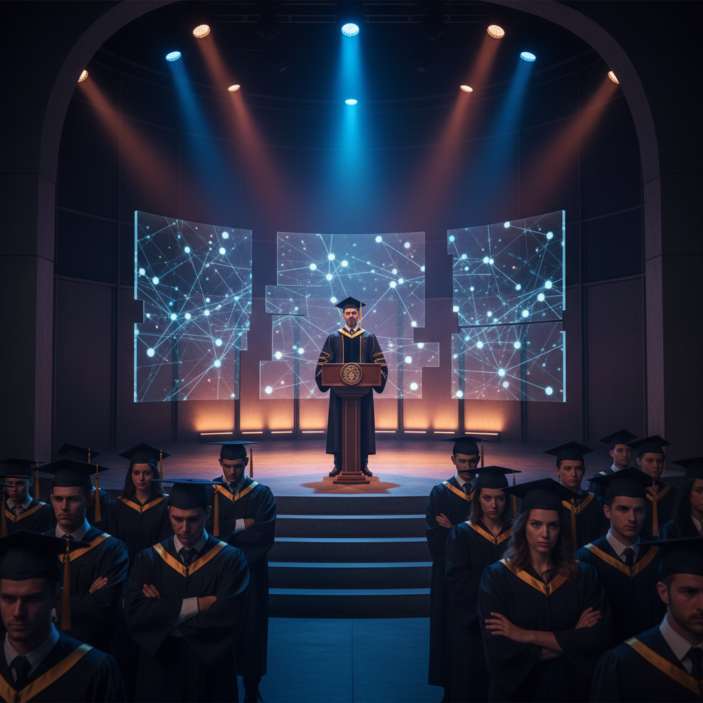 Why Grads Booed Eric Schmidt Over AI Signals Growing Doubt