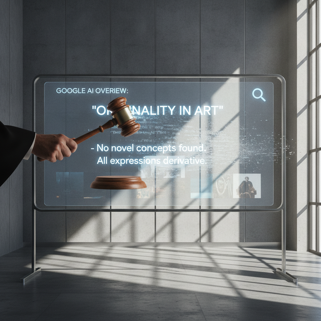 Google AI Overviews: Why a Court Says It's Not Original Content