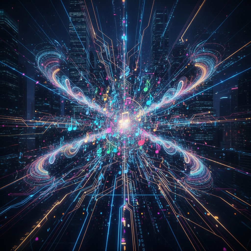 How AI Generates Music From Millions of Songs