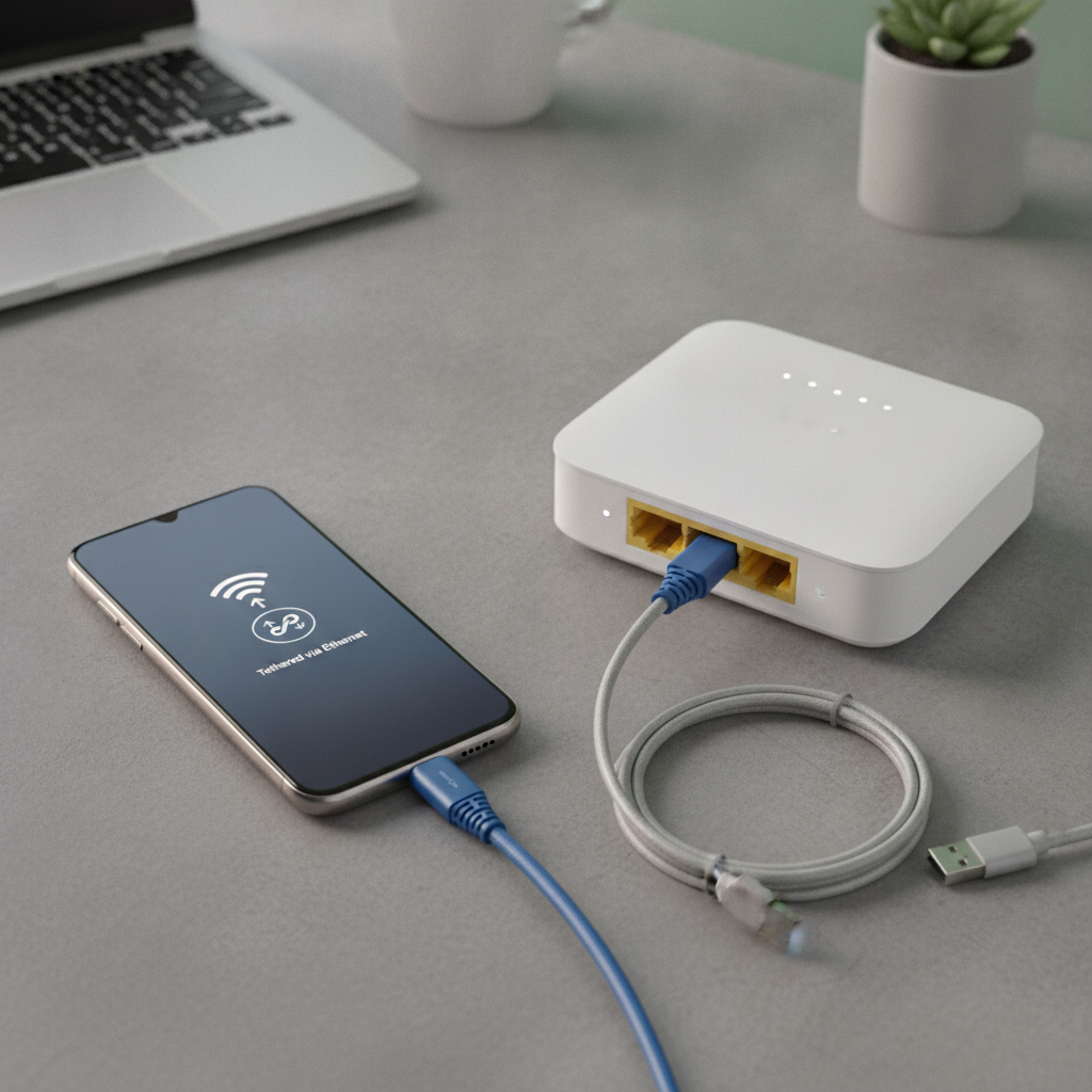Internet Down? 3 Ways to Use Android as Router Internet Backup