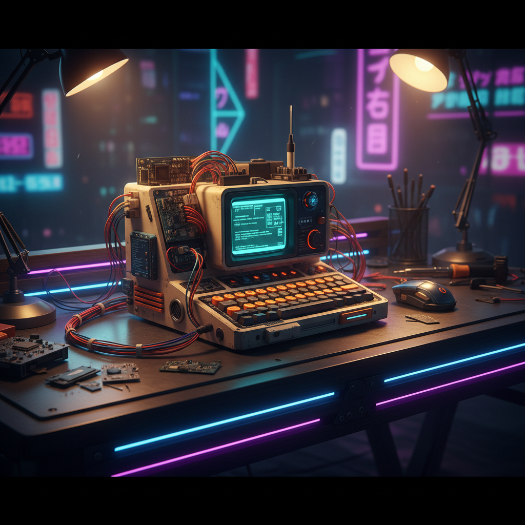 Why Your Next PC Should Be a DIY Retro Sci-Fi Cyberdeck