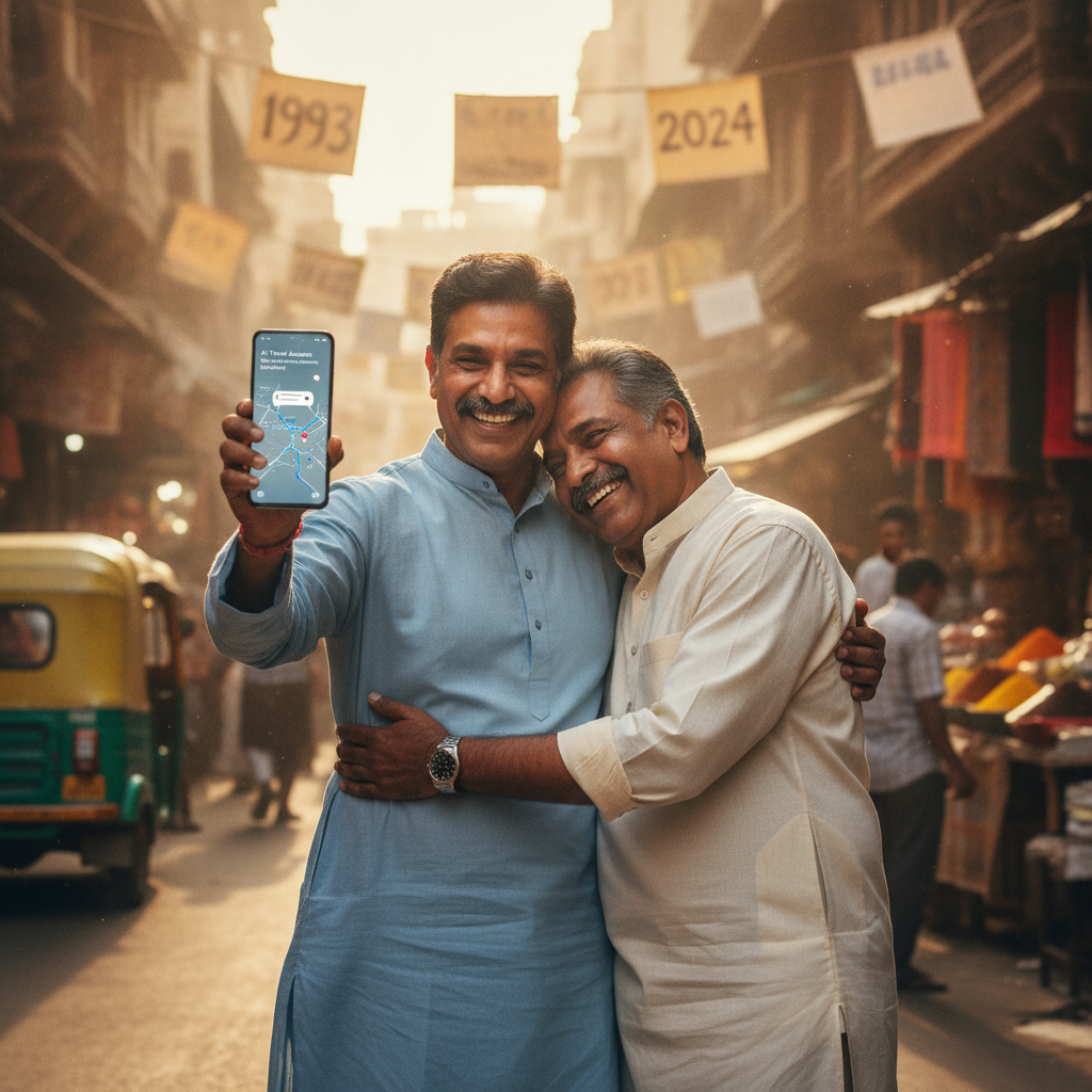 How Google AI & Maps Reunited Friends After 31 Years