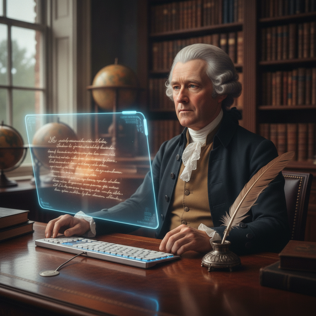 How Google AI & Workspace Drafted the Declaration of Independence