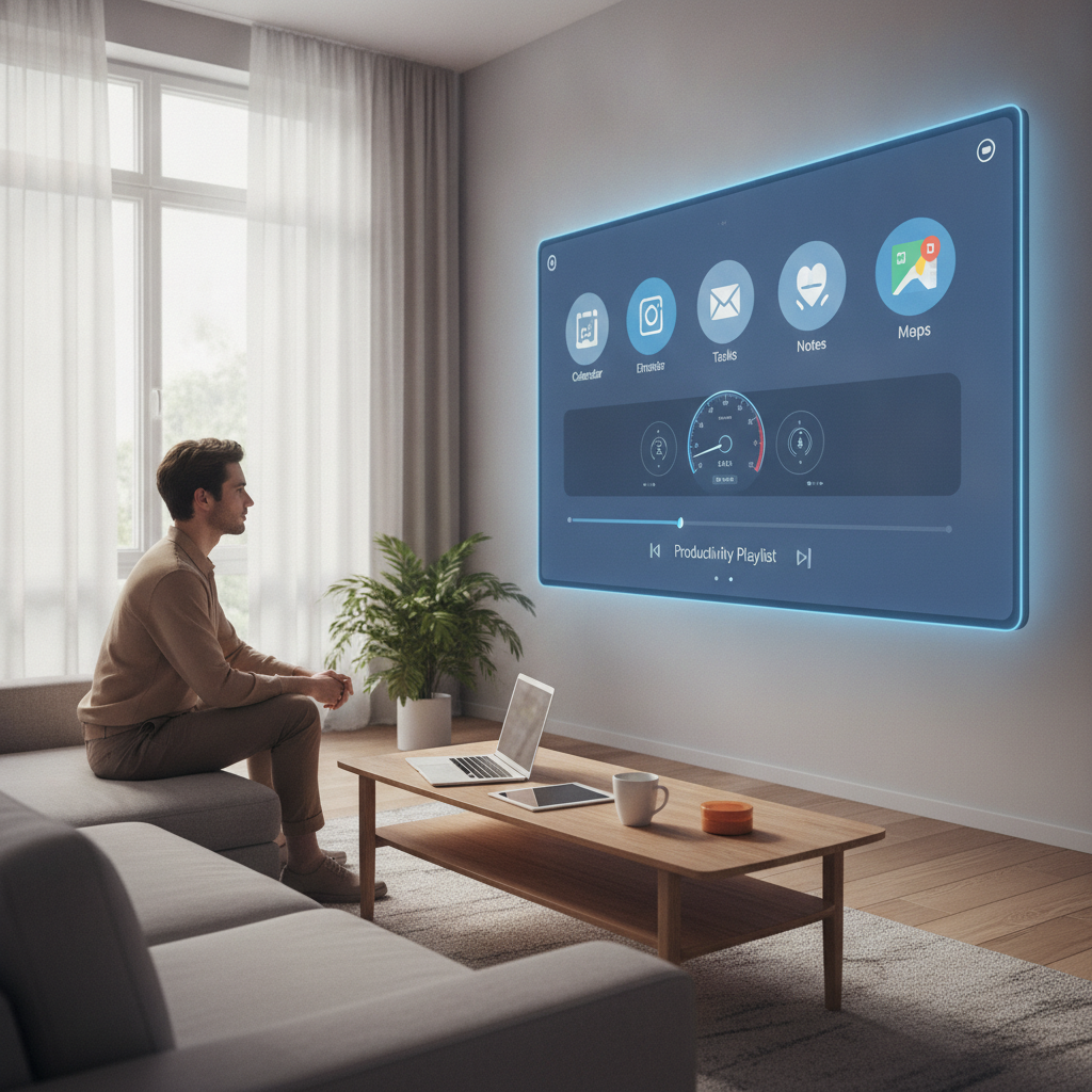 How to Get Android Auto in Your Living Room for Productivity