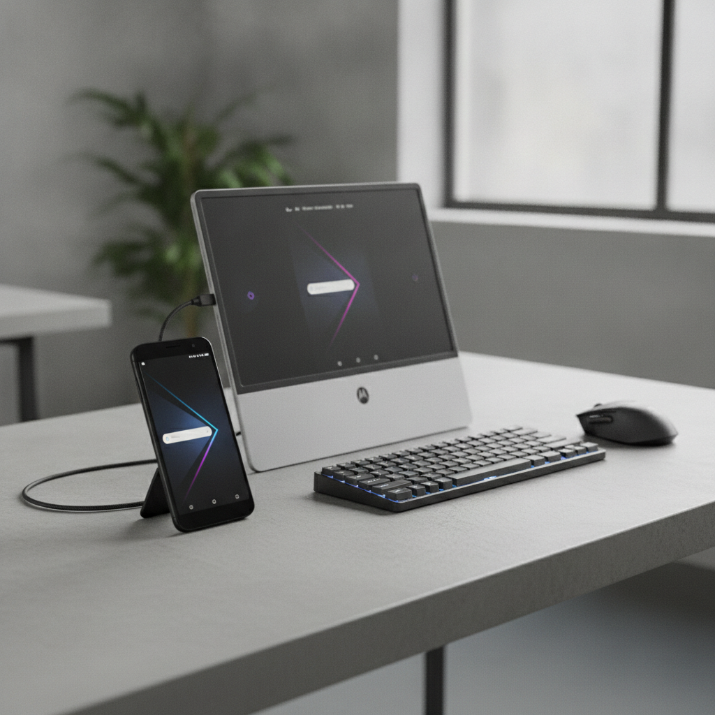 I Wrote This Story on My Moto Razr Workstation – Here's How